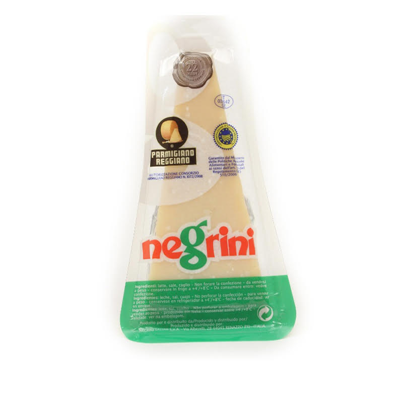 Parmigiano Reggia Dop 24m Negrini 0,25 Kg X 12 Ud